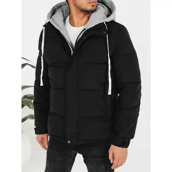  Férfi dzseki DSTREET TX5104 FEKETE 