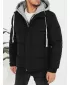 Férfi dzseki DSTREET TX5104 FEKETE