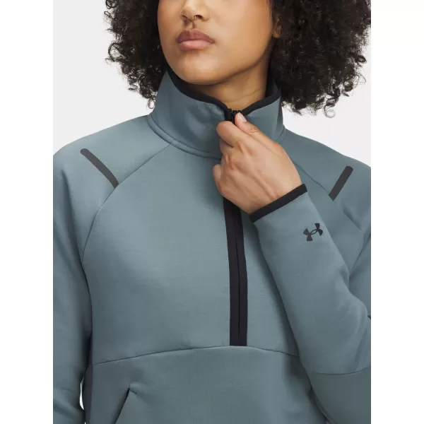  Női pulóver UNDER ARMOUR UNSTOPPABLE FLC HZ 6003671-587 KÉK 