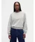 Női pulóver GAP LOGO SWEATSHIRT 799272-02 VILÁGOS HANGASZÜRKE