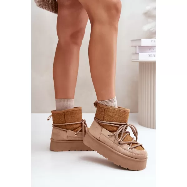  Női hóemberek BOTO MAVORA 34284 KHAKI 