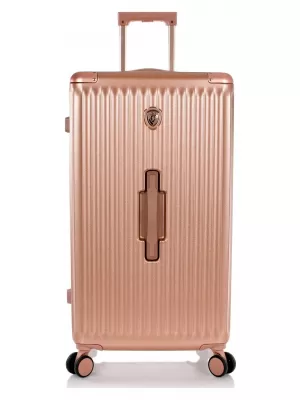 Bőrönd HEYS Luxe L Trunk RÓZSA ARANY