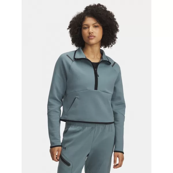  Női pulóver UNDER ARMOUR UNSTOPPABLE FLC HZ 6003671-587 KÉK 