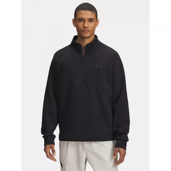  Férfi pulóver UNDER ARMOUR UNSTOPPABLE FLC HALF ZIP 6003868-001 FEKETE 