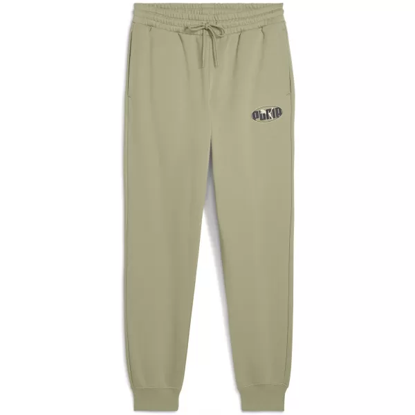  Férfi nadrág PUMA ESS LOGO LAB SWEATPANTS 688182-82 LUX HADSEREG 