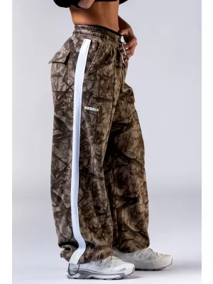 Túlméretes melegítőnadrág POWER 896 LIGHT BROWN CAMO Nebbia