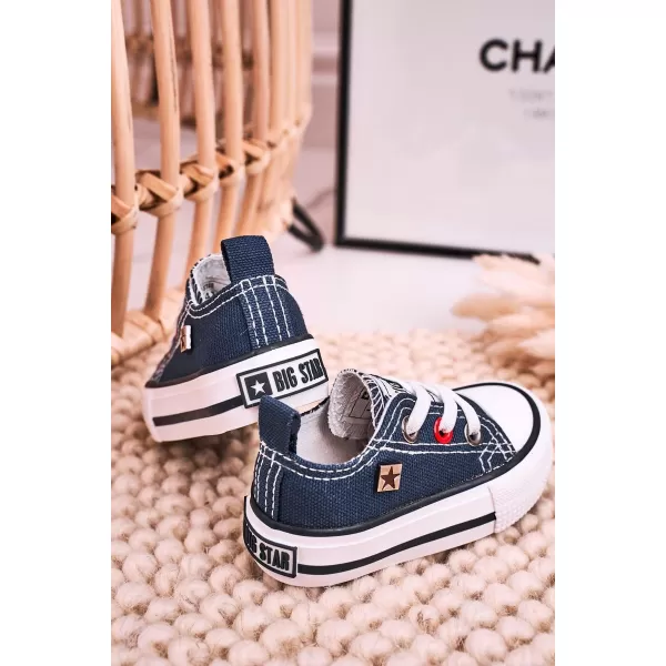  Gyermek tornacipő BIG STAR HH374195 NAVY Big Star Shoes 