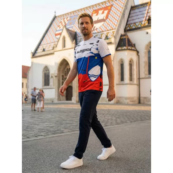  Prémium férfi póló ALTISPORT VOJ/ALM036SI/TR01 SZLOVÉNIA 