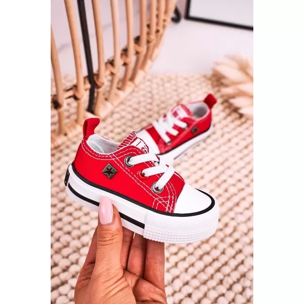  Gyermek tornacipő BIG STAR HH374196 RED Big Star Shoes 