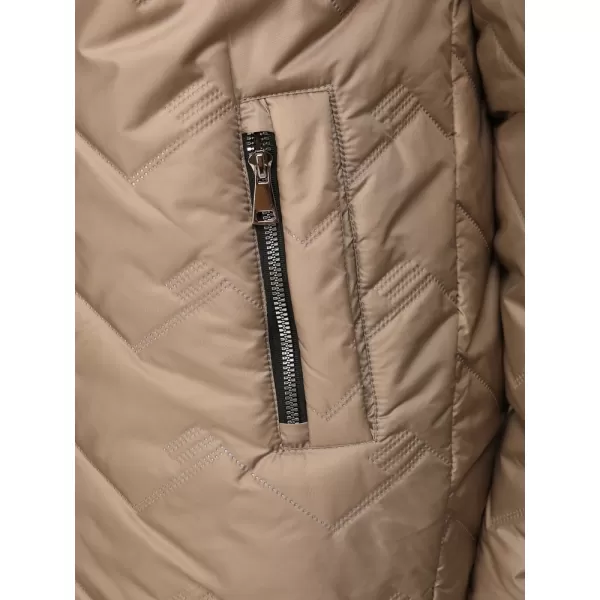  Női kabát DSTREET TY5609 KARAMELLA 