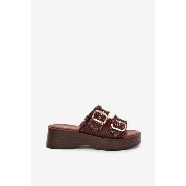  Női papucs BOTO RENELISSE 41325 BARNA 