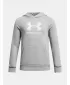 Fiú pulóver UNDER ARMOUR UA RIVAL FLEECE BL HOODIE 1379791-011 SZÜRKE