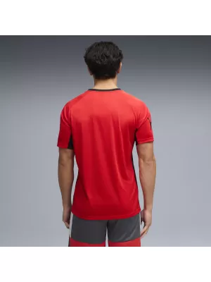 Férfi funkcionális póló PUMA INDIVIDUALLIGA GRAPH JERSEY 660578_01 PUMA PIROS/PUMA FEHÉR