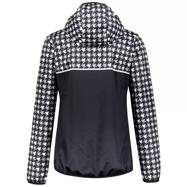  Női prémium softshell kabát ALTISPORT VOJ/ALW048JACK01 FEKETE-FEHÉR 