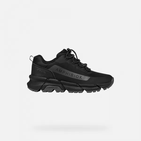  Fiú tornacipő GEOX FLEXYPER PLUS J46LCC0FU50C0005 FEKETE 