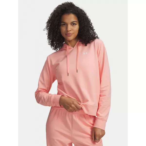 Női pulóver SPORT TERRY HOODIE 6011015-603 PINK Under Armour 