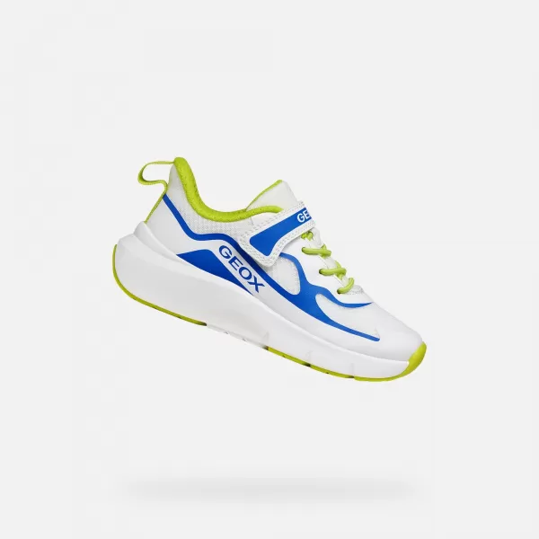 Fiú tornacipő GEOX PRO-RAN J65P7F01454C0293 FEHÉR 