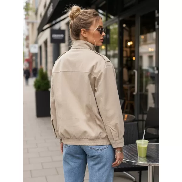  Női kabát DSTREET TY5653 BÉZS 
