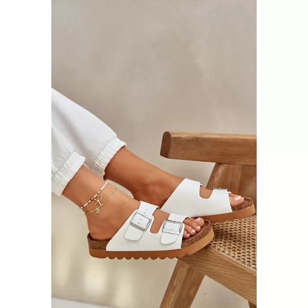  Női papucs BIG STAR LL274480 WHITE Big Star Shoes 