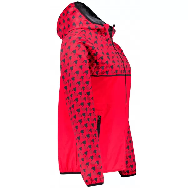  Női prémium softshell kabát ALTISPORT VOJ/ALW048JACK01 PIROS 