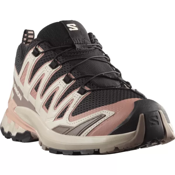  Női cipők SALOMON XA PRO 3D V9 W L47882800 FEKETE/BURLWOOD/MAHAGÓNI RÓZSA 