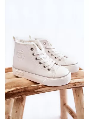 Gyermek tornacipő BIG STAR KK374227 WHITE Big Star Shoes