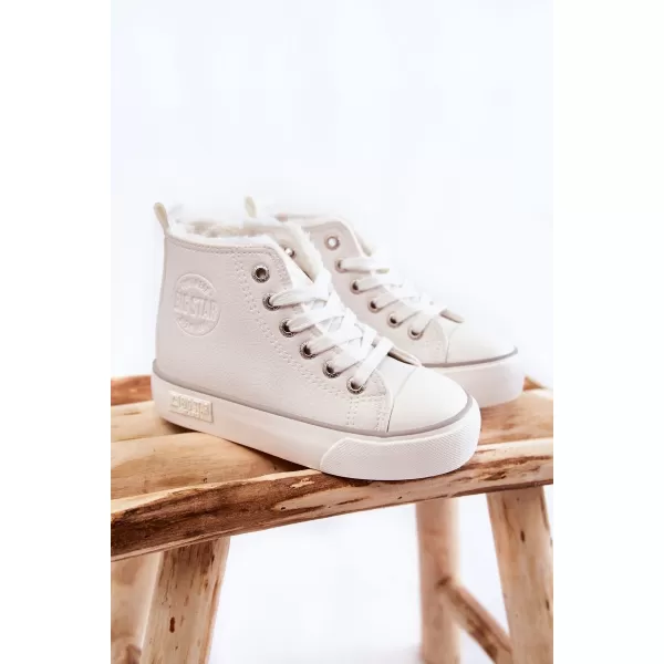 Gyermek tornacipő BIG STAR KK374227 WHITE Big Star Shoes 