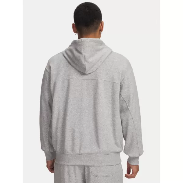  Férfi pulóver UNDER ARMOUR RIVAL LW FZ 6009346-011 SZÜRKE 