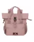 Hátizsák TRAVELITE BASICS SHORT HANDLE MINI FÜST RÓZSA