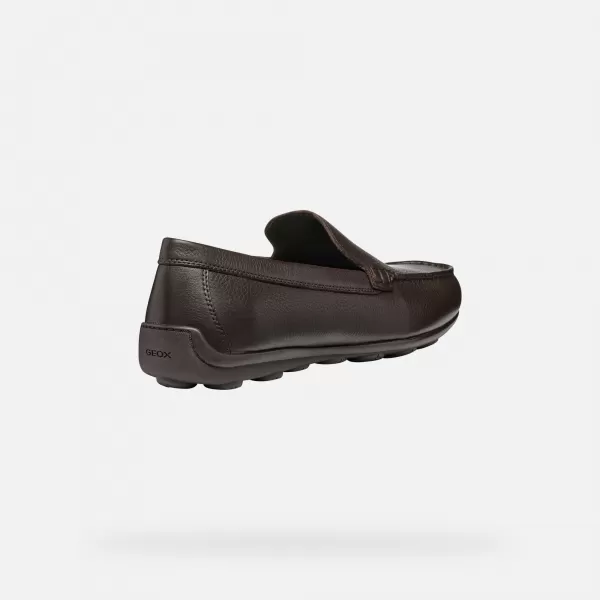  Férfi mokaszinok GEOX SPHERICA EC16 G002878 SÖTÉTBARNA 