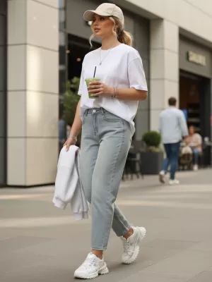 Női nadrág DSTREET UY2858 KÉK