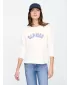 Női pulóver GAP LOGO CREWNECK SWEATSHIRT 744529-03 ÚJ TÖRTFEHÉR