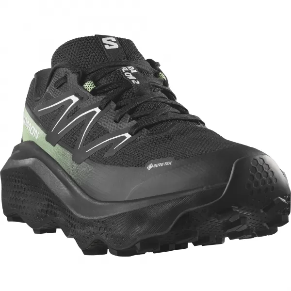  Férfi cipők SALOMON ULTRA FLOW 2 GTX L47981400 FEKETE/FEKETE/PATINA ZÖLD 