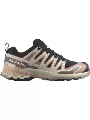 Női cipők SALOMON XA PRO 3D V9 W L47882800 FEKETE/BURLWOOD/MAHAGÓNI RÓZSA