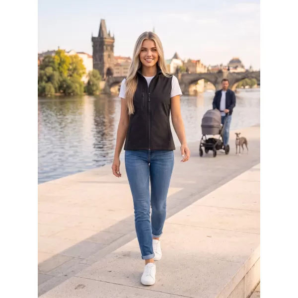  Női softshell mellény ALTISPORT NoPrint NP/ALW965 ÉBENFA SZÜRKE 