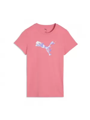 Női póló PUMA GRAPHICS TEE 3 691912_25 VAD RÓZSASZÍN