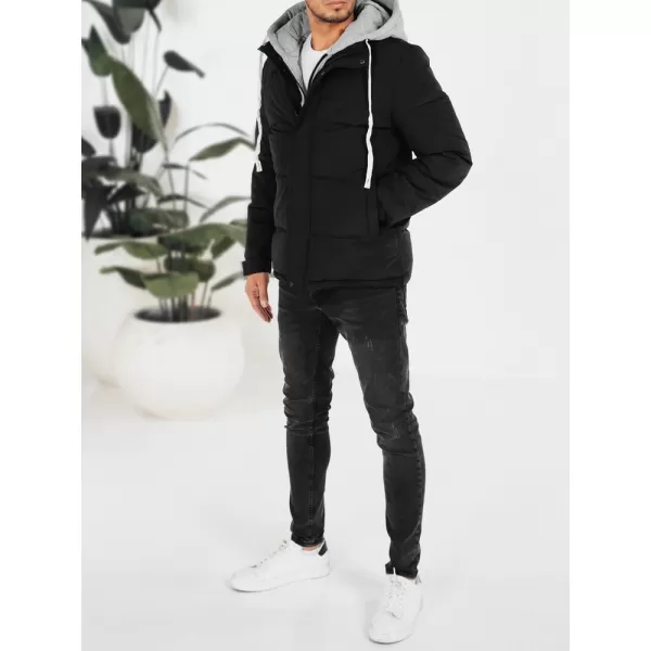  Férfi dzseki DSTREET TX5104 FEKETE 