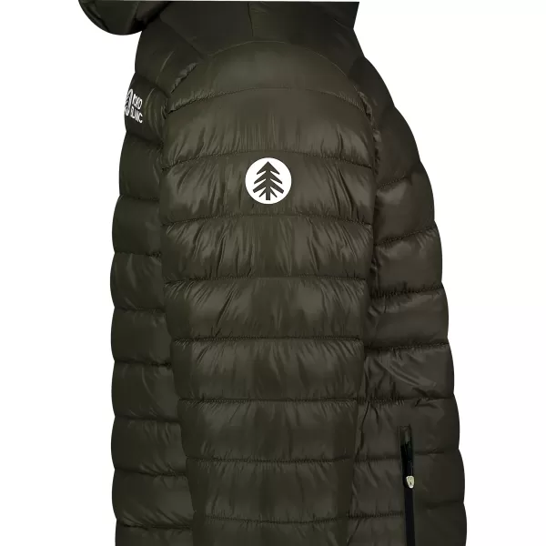  Férfi téli kabát NORDBLANC SNARL NBWJM8260 HADSEREG ZÖLD 