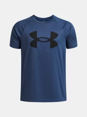 Fiú póló UNDER ARMOUR UA TECH BIG LOGO SS 1363283-498 KÉK