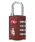 Zár CABINZERO TSA Travel Lock VÖRÖS SANGRIA