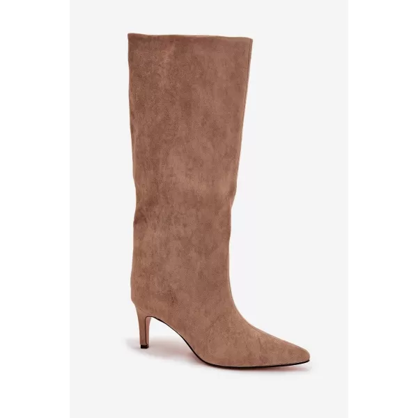  Női csizma BOTO JEHLU 40518 BROWN BARNA 