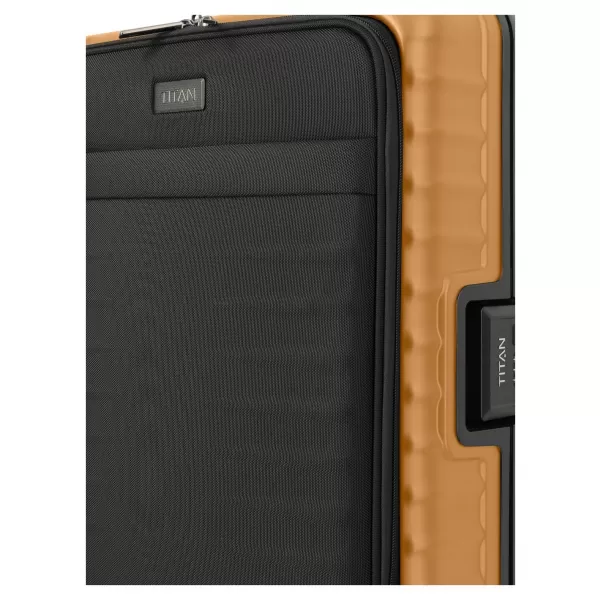  Fedélzeti bőrönd TITAN Overseas S Front pocket KANYON BRONZ 