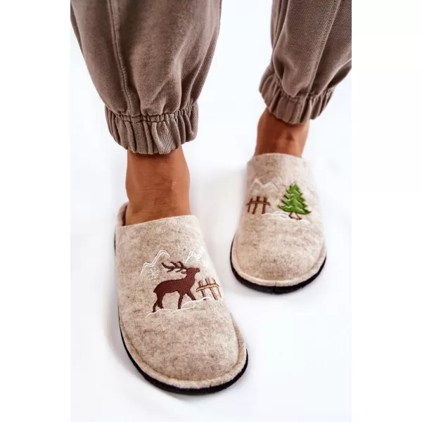  Női papucs BIG STAR KK276016 BÉZS Big Star Shoes 