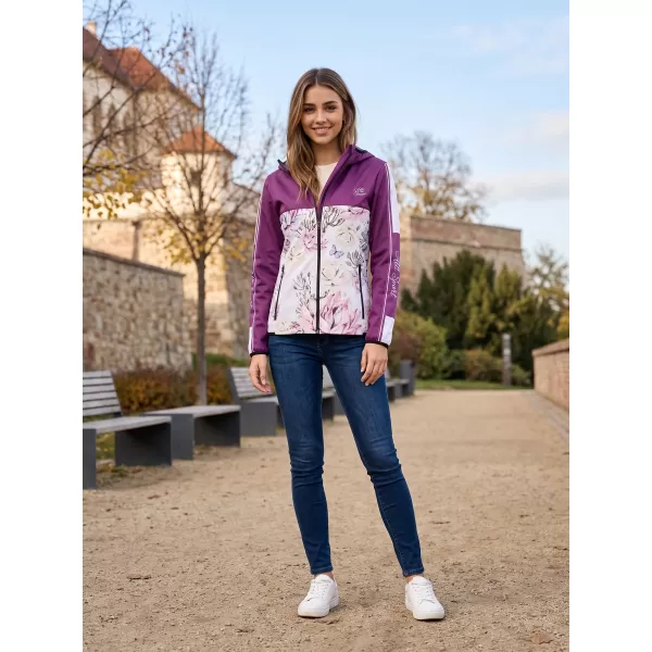  Női prémium softshell kabát ALTISPORT VOJ/ALW008JACK01 BURGUNDIA 
