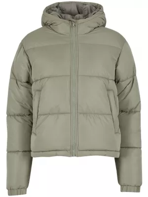 Női kabát URBAN CLASSICS TB7587 HALVÁNY OLAJBOGYÓ