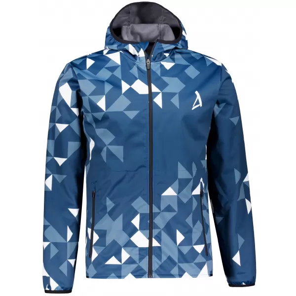  Férfi prémium softshell kabát ALTISPORT VOJ/ALM108JACK01 SÖTÉTKÉK/FEHÉR 