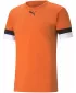 Férfi funkcionális póló PUMA TEAMRISE JERSEY 704932-08 ARANY MÁK/FEKETE/FEHÉR