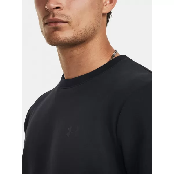  Férfi pulóver UNDER ARMOUR UA UNSTOPPABLE FLC CREW 1381688-001 FEKETE 