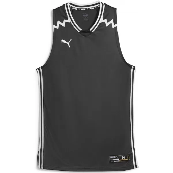  Férfi funkcionális póló PUMA HOOPS TEAM GAME JERSEY 676628-01 PUMA FEKETE 
