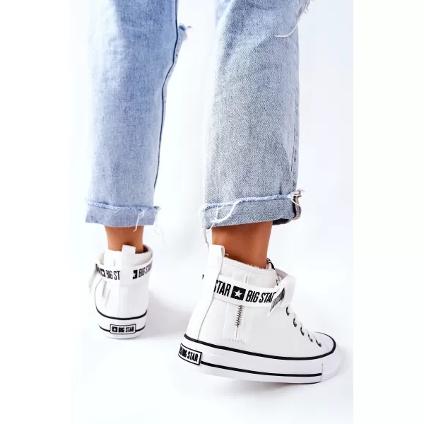  Női tornacipő BIG STAR GG274027 WHITE Big Star Shoes 